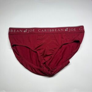 Caribbean Joe Burgundy Briefs